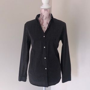 Black Ralph Lauren button down shirt.
